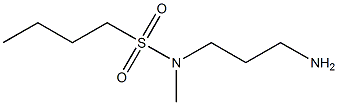 N-(3-aminopropyl)-N-methylbutane-1-sulfonamide Struktur