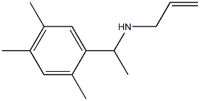 prop-2-en-1-yl[1-(2,4,5-trimethylphenyl)ethyl]amine Structure