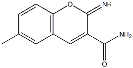 2-imino-6-methyl-2H-chromene-3-carboxamide Struktur