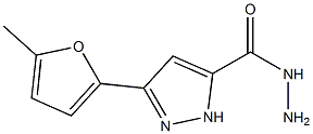 3-(5-甲基呋喃-2-基)-1H-吡唑-5-羧肼 結(jié)構(gòu)式