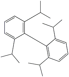 2,6,2',6'-Tetraisopropyl-1,1'-biphenyl Struktur