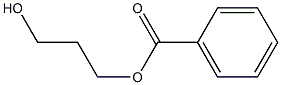 3-Hydroxypropyl benzoate Struktur