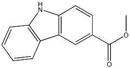 9H-Carbazole-3-carboxylic acid methyl ester Struktur