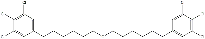 3,4,5-Trichlorophenylhexyl ether Struktur