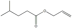 Allyl 4-methylpentanoate Struktur