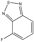 4-Fluoro-2,1,3-benzothiadiazole Struktur