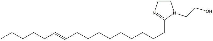 2-(10-Hexadecenyl)-2-imidazoline-1-ethanol Struktur