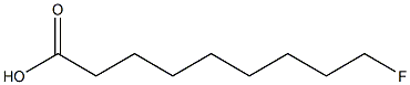 9-Fluoropelargonic acid Struktur
