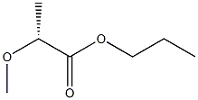 [R,(+)]-2-Methoxypropionic acid propyl ester Struktur