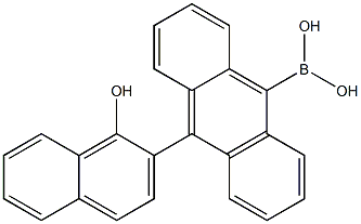 10-(naphthalenel-2-yl)-9-anthracene boronic acid

 Struktur