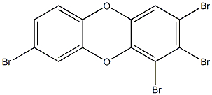 1,2,3,8-Tetrabromodibenzo-p-dioxin Structure