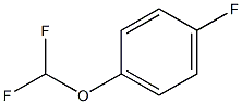 1-(difluoromethoxy)-4-fluorobenzene Struktur