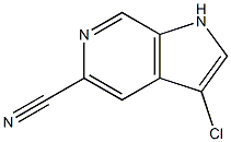 3-Chloro-1H-pyrrolo[2,3-c]pyridine-5-carbonitrile