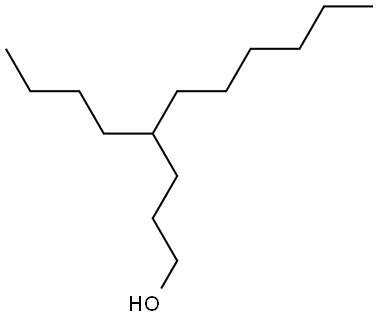 4-butyldecan-1-ol Struktur