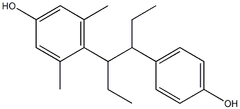 2,6-DIMETHYLHEXESTROL Struktur