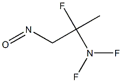 NITROSOMETHYLTRIFLUOROETHYLAMINE Struktur