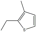 3-methyl-2-ethylthiophene Struktur