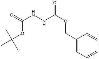 1-(t-Butyloxycarbonyl)-2-benzyloxycarbonyl-hydrazine Structure