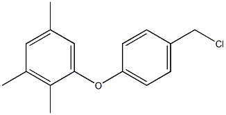 1-[4-(chloromethyl)phenoxy]-2,3,5-trimethylbenzene Structure