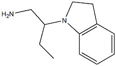 2-(2,3-dihydro-1H-indol-1-yl)butan-1-amine Struktur