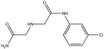 2-[(carbamoylmethyl)amino]-N-(3-chlorophenyl)acetamide