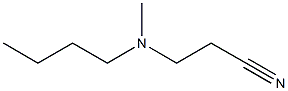 3-[butyl(methyl)amino]propanenitrile Struktur