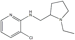 3-chloro-N-[(1-ethylpyrrolidin-2-yl)methyl]pyridin-2-amine Struktur
