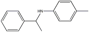 4-methyl-N-(1-phenylethyl)aniline Struktur