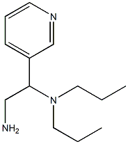 N-(2-amino-1-pyridin-3-ylethyl)-N,N-dipropylamine Struktur