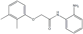 N-(2-aminophenyl)-2-(2,3-dimethylphenoxy)acetamide Struktur