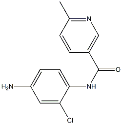 N-(4-amino-2-chlorophenyl)-6-methylnicotinamide Struktur
