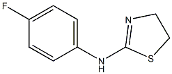 N-(4-fluorophenyl)-4,5-dihydro-1,3-thiazol-2-amine Struktur