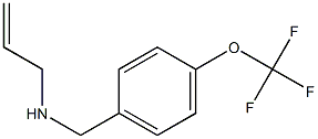 prop-2-en-1-yl({[4-(trifluoromethoxy)phenyl]methyl})amine Struktur