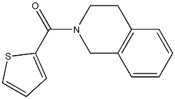 2-(2-thienylcarbonyl)-1,2,3,4-tetrahydroisoquinoline Struktur