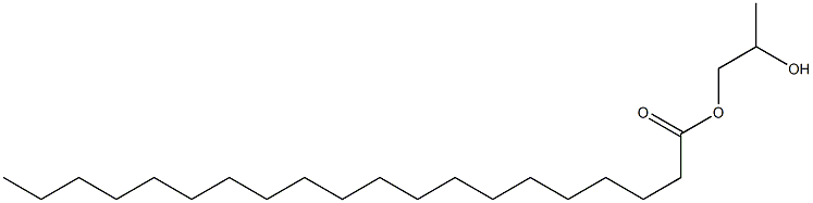 Icosanoic acid 2-hydroxypropyl ester Struktur