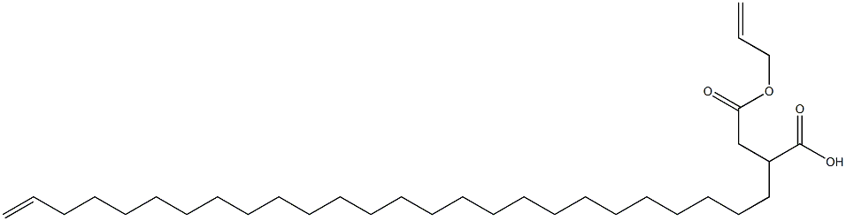 2-(25-Hexacosenyl)succinic acid 1-hydrogen 4-allyl ester Struktur