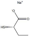 [S,(+)]-2-Mercaptobutyric acid sodium salt Struktur