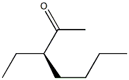 [R,(-)]-3-Ethyl-2-heptanone Struktur