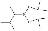 2-(1,2-Dimethylpropyl)-4,4,5,5-tetramethyl-1,3,2-dioxaborolane Struktur