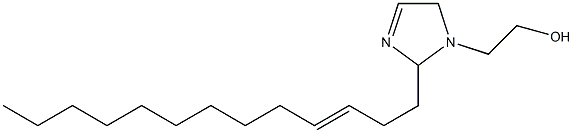 2-(3-トリデセニル)-3-イミダゾリン-1-エタノール 化學(xué)構(gòu)造式