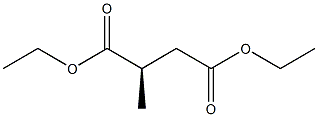 [R,(+)]-Methylsuccinic acid diethyl ester Struktur