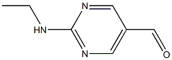 2-(Ethylamino)-5-pyrimidinecarbaldehyde Struktur