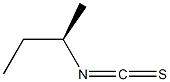 [R,(-)]-sec-Butyl isothiocyanate Struktur