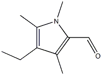 4-Ethyl-1,3,5-trimethyl-1H-pyrrole-2-carbaldehyde Struktur