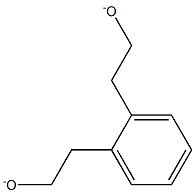 Xylylene dimethoxide Struktur