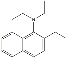 N,N-Diethyl-2-ethylnaphthalen-1-amine Struktur