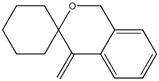 1',4'-Dihydro-4'-methylenespiro[cyclohexane-1,3'-[3H-2]benzopyran] Structure