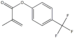 Methyl p-trifluoromethyl phenyl acrylate Struktur