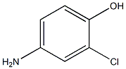 O-chloro-p-aminophenol Struktur