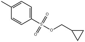 Benzenesulfonic acid, 4-methyl-, cyclopropylmethyl ester Struktur